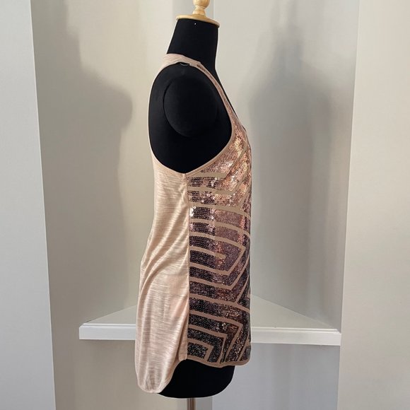 BCBGMaxAzria Sequin Ombre Tank - Picture 2 of 10